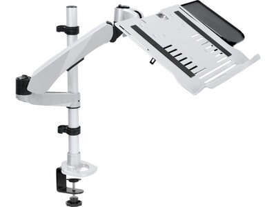 Mount-It! Full-Motion Desk Mount for 17" Laptops, Gray/Black (MI-75906)