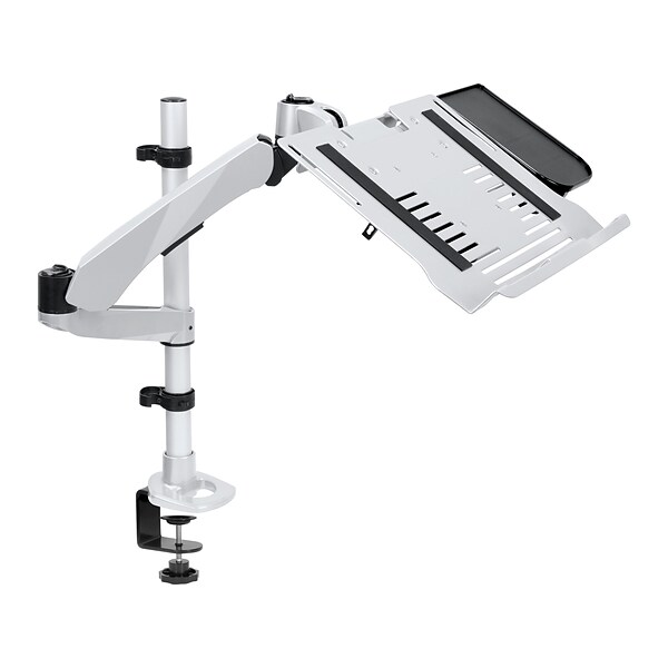 Mount-It! Full-Motion Desk Mount for 17 Laptops, Gray/Black (MI-75906)