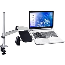 Mount-It! Full-Motion Desk Mount for 17 Laptops, Gray/Black (MI-75906)