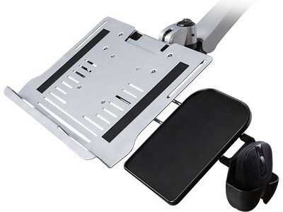 Mount-It! Full-Motion Desk Mount for 17" Laptops, Gray/Black (MI-75906)