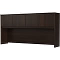 Bush Business Furniture HybridY 71 W Desktop Hutch, Black Walnut (HYH172BW-Z)