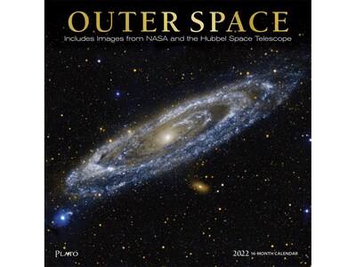 2022 Plato Outer Space 12 x 12 Monthly Wall Calendar (9781975441524)