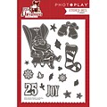 Photo Play Paper Mad 4 Plaid Christmas Icons Etched Dies (MPC2880)