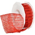 Morex Corp Red Victoria Wired Ribbon, 1.5 x 16 yd (74940-609)