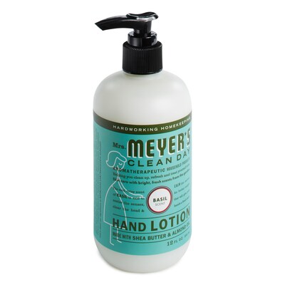 Mrs. Meyer's Clean Day Hand Lotion, Basil, 12 oz. (686591)