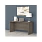 Bush Business Furniture Studio C 60"W Credenza Desk, Modern Hickory (SCD360MH)