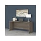 Bush Business Furniture Studio C 72"W Credenza Desk, Modern Hickory (SCD372MH-Z)
