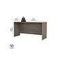 Bush Business Furniture Studio C 72"W Credenza Desk, Modern Hickory (SCD372MH-Z)