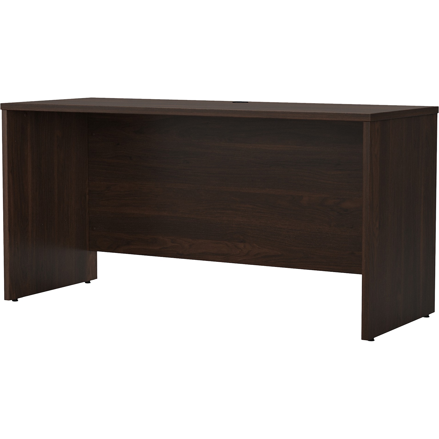 Bush Business Furniture Studio C 60W Credenza Desk, Black Walnut (SCD360BW)