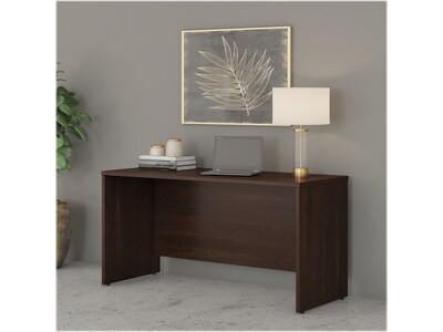 Bush Business Furniture Studio C 60W Credenza Desk, Black Walnut (SCD360BW)