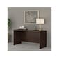 Bush Business Furniture Studio C 60"W Credenza Desk, Black Walnut (SCD360BW)