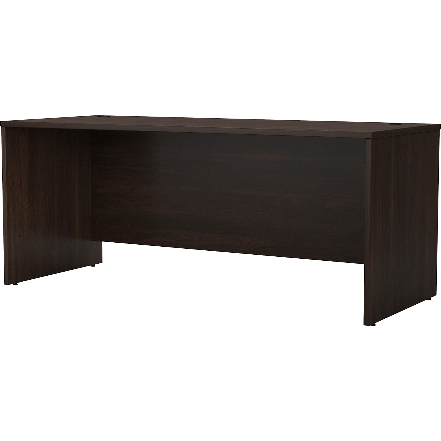 Bush Business Furniture Studio C 72W Computer Desk, Black Walnut (SCD272BW)