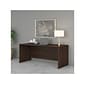 Bush Business Furniture Studio C 72"W Computer Desk, Black Walnut (SCD272BW)