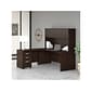 Bush Business Furniture Studio C 72"W Computer Desk, Black Walnut (SCD272BW)