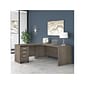 Bush Business Furniture Studio C 60"W Office Desk, Modern Hickory (SCD260MH)