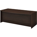 Bush Business Furniture Studio C 72W Bow Front Desk, Black Walnut (SCD172BW)