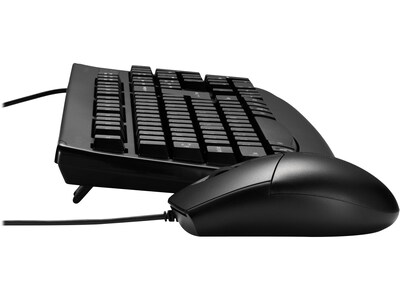 Kensington Pro Fit Keyboard and Optical Mouse Combo, Black (K70316US)