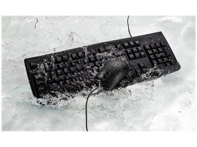 Kensington Pro Fit Keyboard and Optical Mouse Combo, Black (K70316US)
