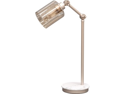 UltraBrite Vintage LED Desk Lamp, 32.3", Pewter (UDLV0301A-PTR-DS)