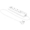 TP-LINK Kasa Smart 3-Outlet 2-USB Port Surge Protector, White (KP303)