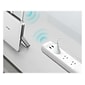 TP-LINK Kasa Smart 3-Outlet 2-USB Port Surge Protector, White (KP303)