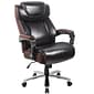 Flash Furniture Hercules Series Ergonomic LeatherSoft Swivel Big & Tall Executive Office Chair, Brow
