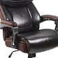 Flash Furniture Hercules Series Ergonomic LeatherSoft Swivel Big & Tall Executive Office Chair, Brown (GO2223BN)