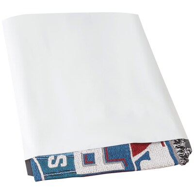 Expansion Poly Mailers, White, 20" x 24" x 4", 100/Case (EPM20244)