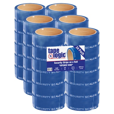 Tape Logic 2 x 5 3/4 Security Tape, Blue, 24/Carton (T90257BE)