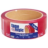 Tape Logic 2 x 5 3/4 Security Strip, Red, Roll  (T90257RD1PK)