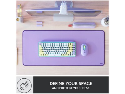 Logitech Studio Non-Skid Mouse Pad, Lavender (956-000036)