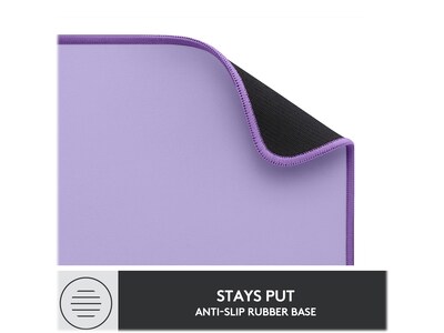 Logitech Studio Non-Skid Mouse Pad, Lavender (956-000036)