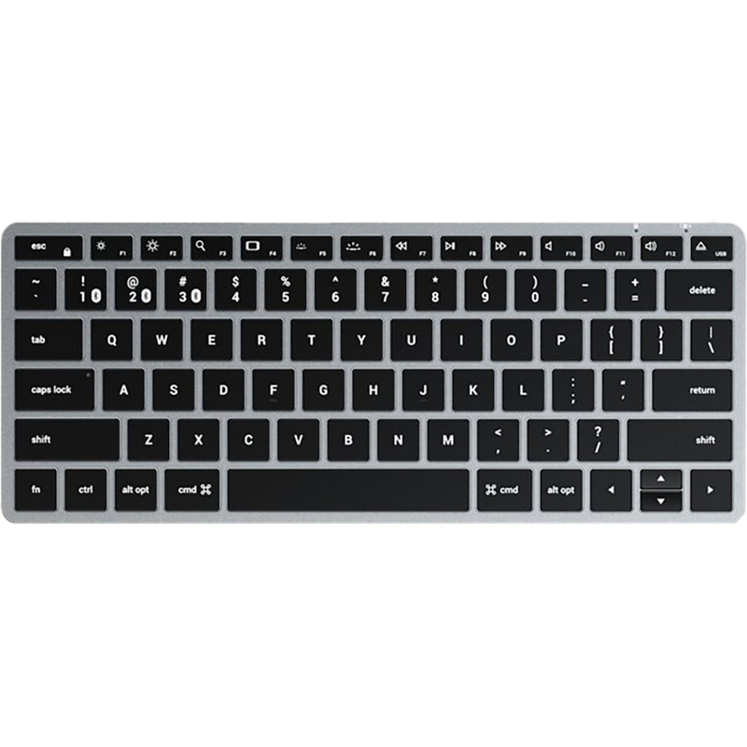 Satechi Slim X1 Wireless Keyboard, Space Gray (ST-BTSX1M)