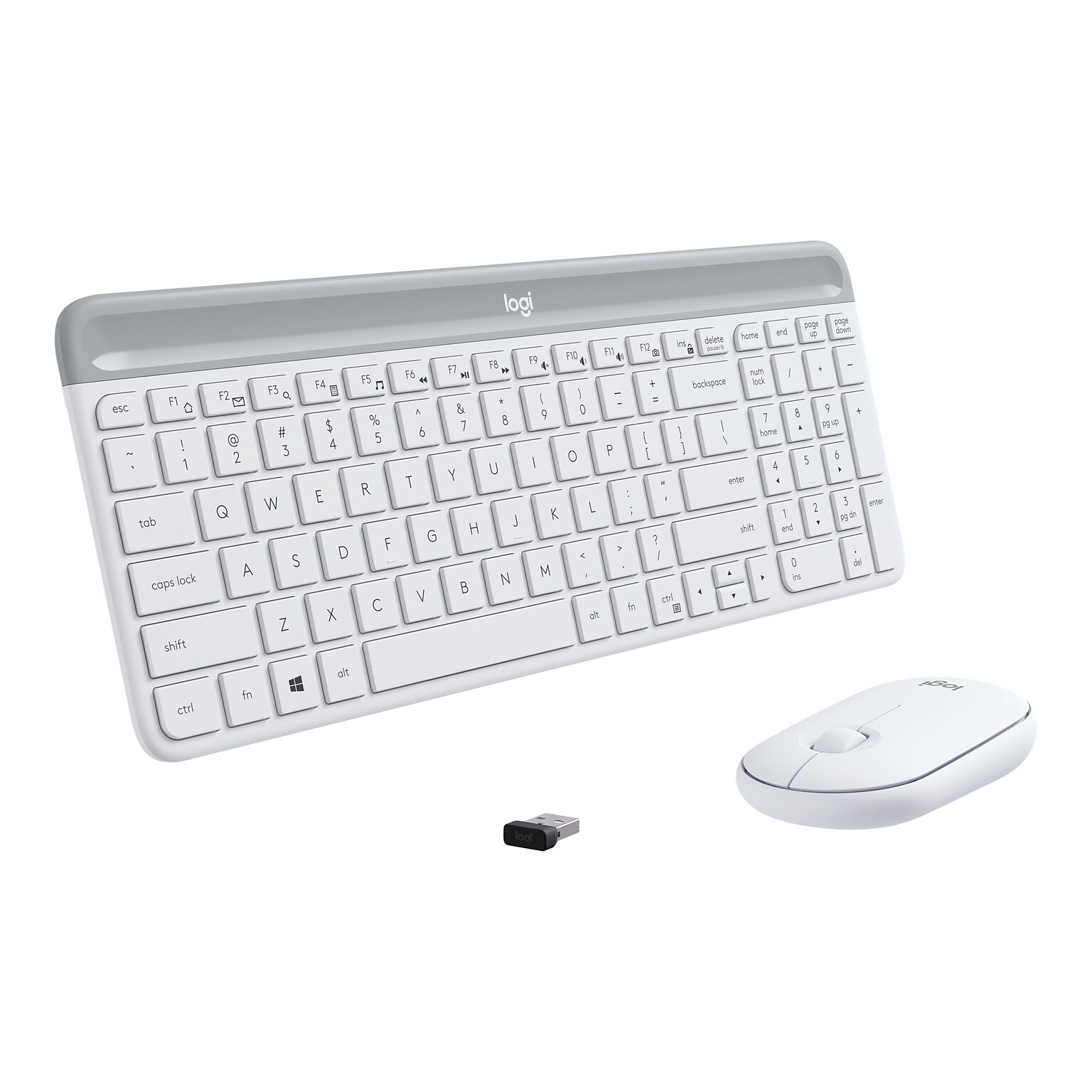 Logitech MK470 Wireless Keyboard and Mouse Combo, Off-White (920-009443)