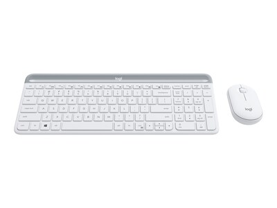 Logitech MK470 Wireless Keyboard and Mouse Combo, Off-White (920-009443)