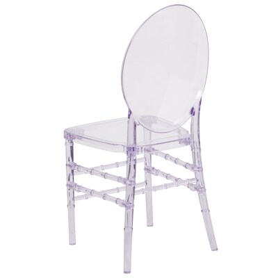Flash Furniture Flash Elegance Clear Resin Ghost Chair (Y3FLO)