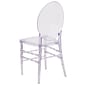 Flash Furniture Flash Elegance Clear Resin Ghost Chair (Y3FLO)