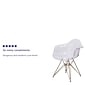 Flash Furniture Alonza Series Clear Plastic Ghost Chair (FH132CPC1)