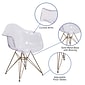 Flash Furniture Alonza Series Clear Plastic Ghost Chair (FH132CPC1)