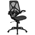 Flash Furniture Kimble Ergonomic Mesh Swivel High Back Executive Office Chair, Transparent Black (HL0013T)