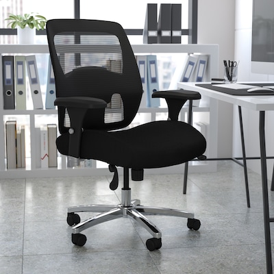 Flash Furniture HERCULES Series Ergonomic Mesh Swivel 24/7 Intensive Use Big & Tall Executive Office