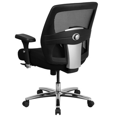 Flash Furniture HERCULES Series Ergonomic Mesh Swivel 24/7 Intensive Use Big & Tall Executive Office Chair, Black (GO993)