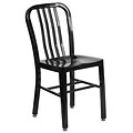 Flash Furniture Black Indoor Outdoor Chairs (CH6120018BK)