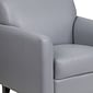 Flash Furniture Hercules Diplomat Series Faux Leather Reception Set, Gray (BT8271GY)