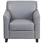 Flash Furniture Hercules Diplomat Series Faux Leather Reception Set, Gray (BT8271GY)