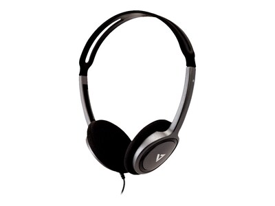 V7 Stereo On Ear Computer Headset Black  (HA310-2NP)