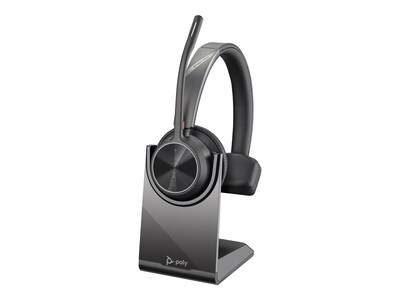 Plantronics Voyager 4310 UC Bluetooth On Ear Computer Headset, Black and Gray (218474-01)