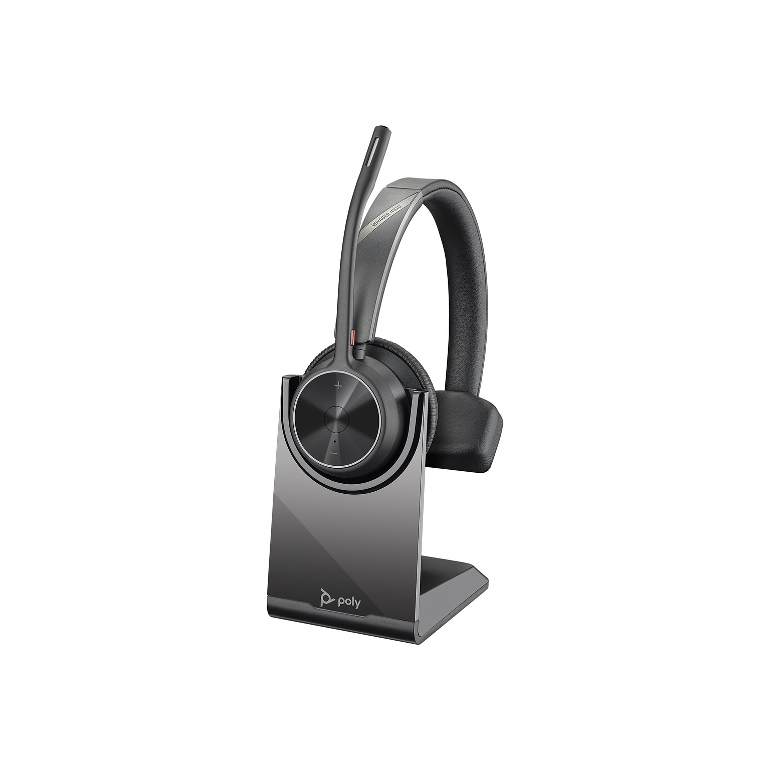 Plantronics Voyager 4310 UC Bluetooth On Ear Computer Headset, Black and Gray (218474-01)