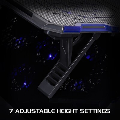 ENHANCE Cryogen Laptop Cooling Stand, USB Connectivity, Blue/Black (ENGXC20100BLWS)