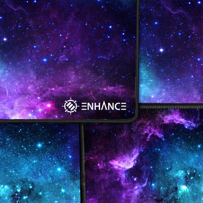 ENHANCE Pathogen ENGXMP2100GAWS XXL Fabric Mouse Pad, Galaxy